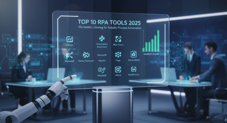 Top 10 RPA Tools 2025: Die besten Lösungen für Robotic Process Automation