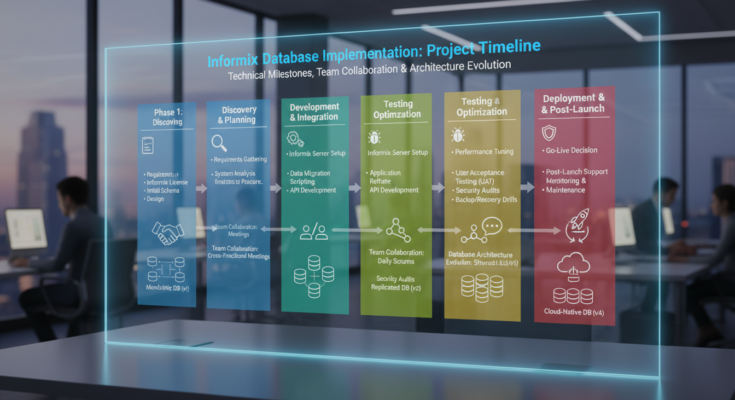 So läuft ein Informix-Datenbankprojekt ab: Der komplette Implementierungs-Ablauf