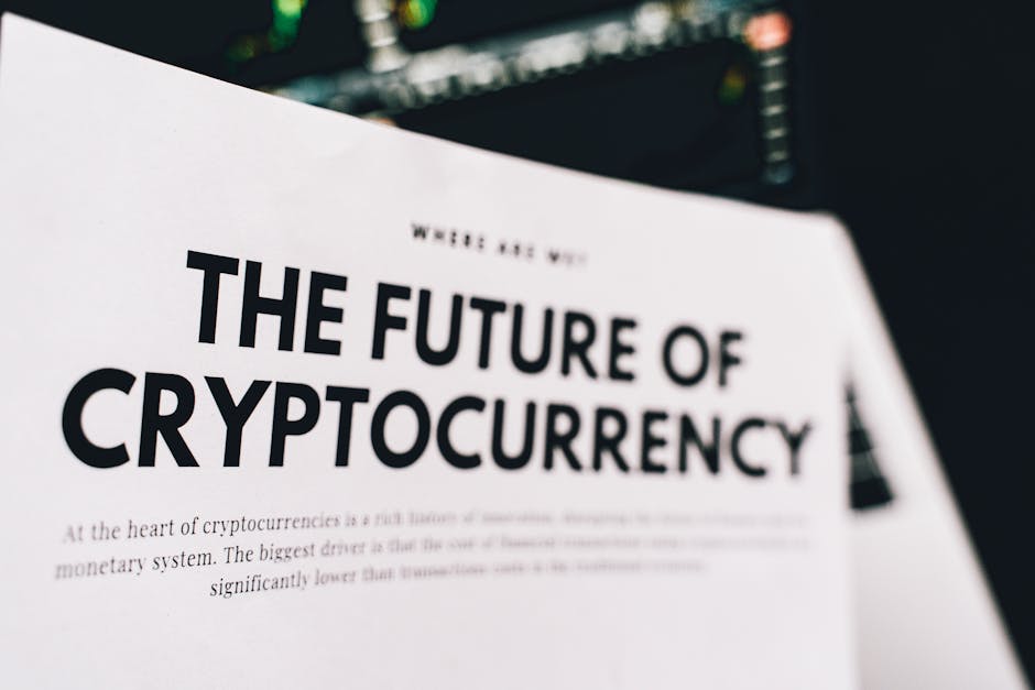 A document highlighting the future trends and impacts of cryptocurrency.