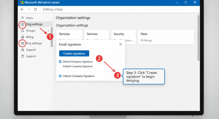 So ändern Sie die Microsoft Outlook Signatur in Ihrem Tenant